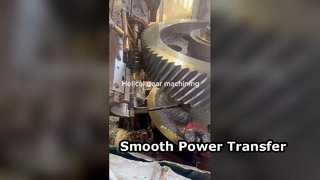 पेचदार गियर कैसे निर्मित होते हैं?